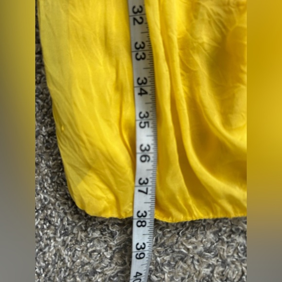 T-bags Los Angeles 100% silk lightweight summer dress balloon hem size small - Picture 8 of 8